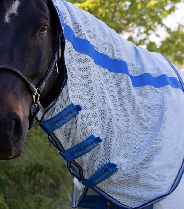 Premier Equine Bug Buster Fly Rug with Belly Flap and Detachable Neck - Image 8